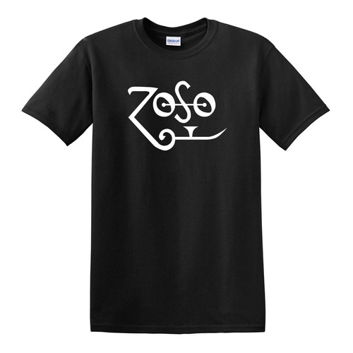CAMISETA ZOSO - Jimmy Page Plant Zeppelin Classic Rock - Imagen 1 de 3