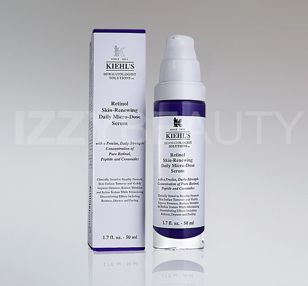 Kiehl's Retinol Micro-Dose AntiAging Daily Face Serum 1.7oz / 50
