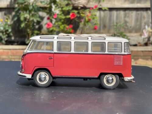 Franklin/Danbury mint 1:24 1962 Volkswagen Micro bus samba van classic model 118