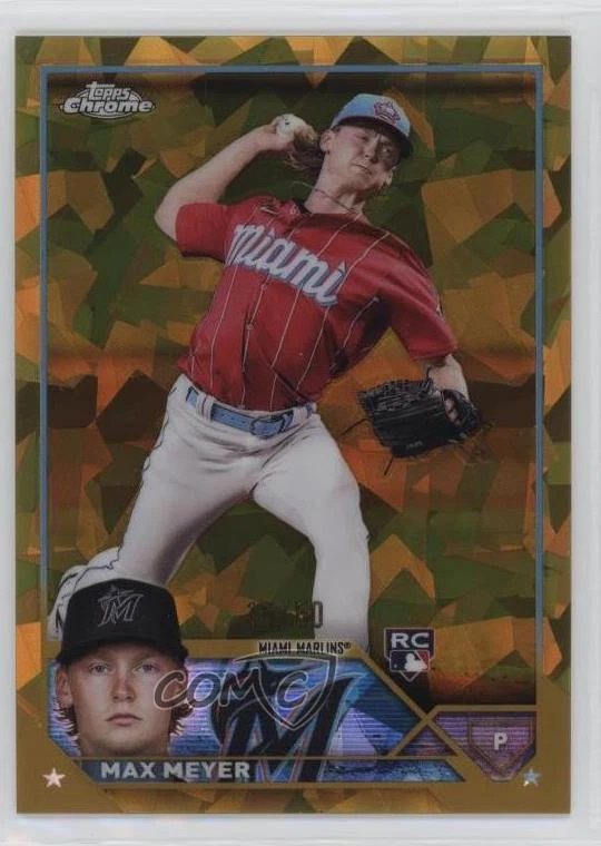 2023 Topps Chrome Sapphire Edition - Gold #388 Max Meyer /50 (RC)