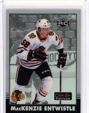 2020-21 O Pee Chee Platinum MacKenzie Entwistle Retro Rookie Rainbow