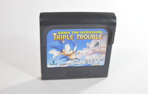 Sonic The Hedgehog Triple Trouble Game Gear GG game  PAL SEGA authentic original - Bild 1 von 6
