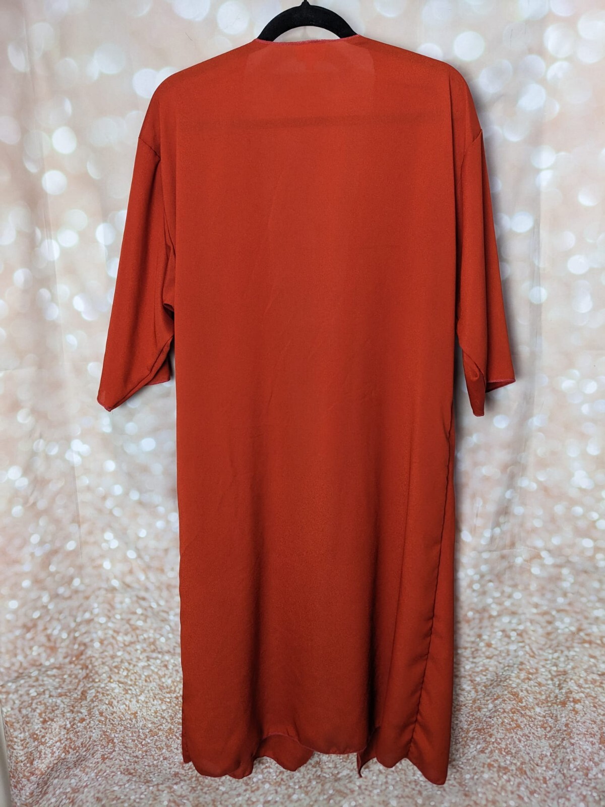 LuLaRoe Orange Women's Rust Solid Colored Shirley… - image 2