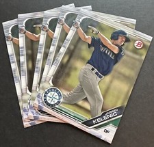 2019 Bowman JARRED KELENIC prospect LOT rookie base bP - 5 card atlanta braves