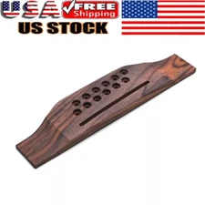 Flawless Guitar Bridge For 12 String Acoustic Guitar Parts Oversized Rosewood