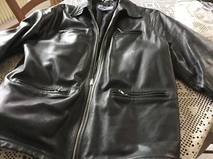 giubbotto pelle imbottito