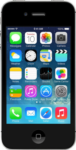 Apple iPhone 4s iOS Smartphone 8GB 16GB 64GB 8MP - DE Händler - Afbeelding 1 van 4