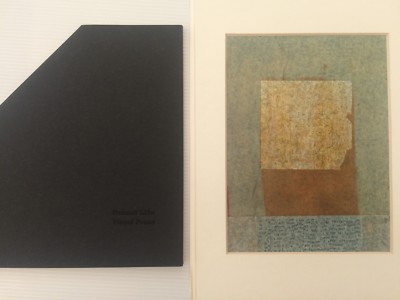 Helmut Lohr Künstlerbuch + Collage Original Visual Art Lettrisme Hypergraphisme