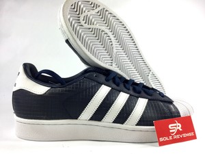 adidas superstar mens navy blue