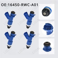 4 Pcs New Fuel Injectors Fits For Honda Acura RDX 410cc B16 B18 K20 K24 Type R
