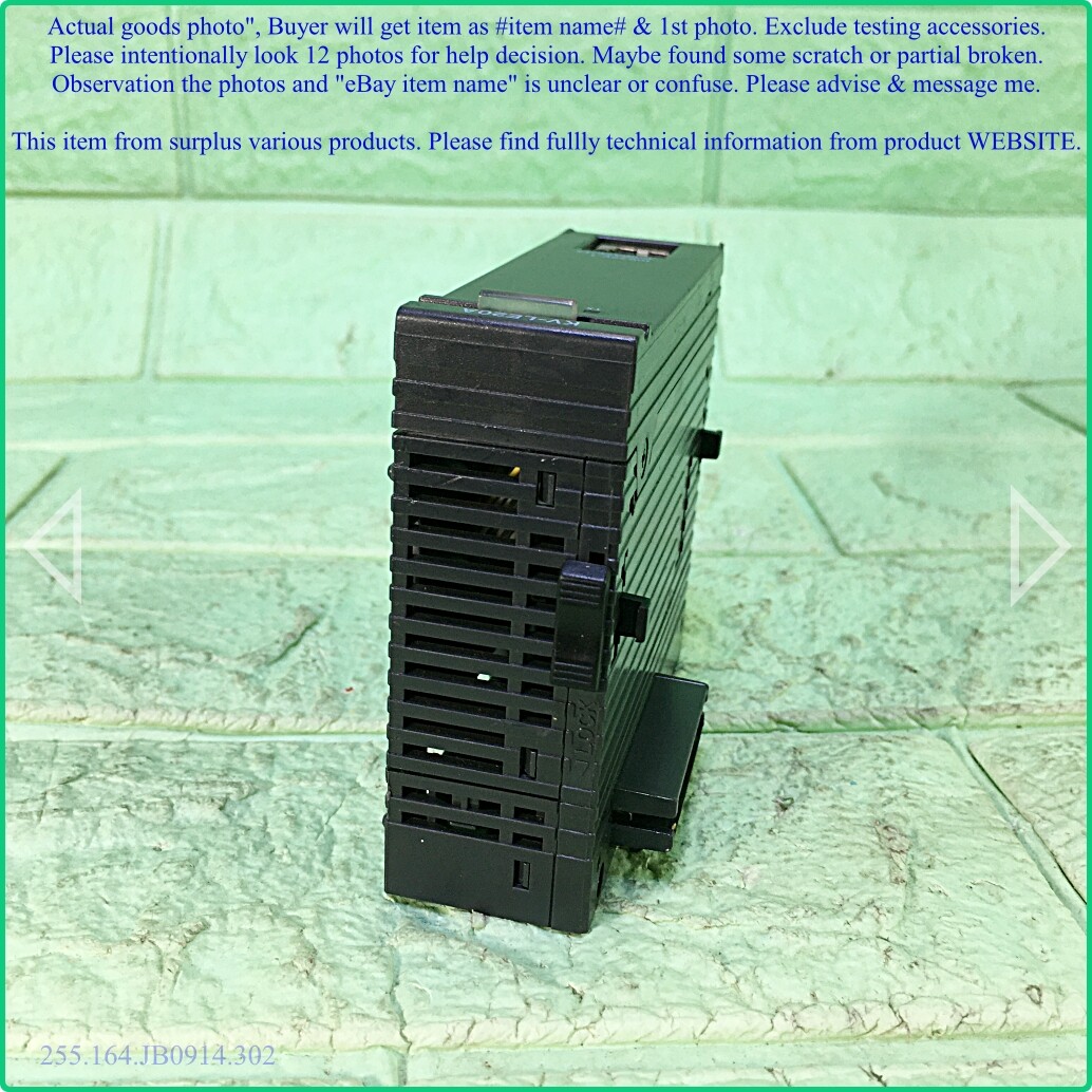 でりおっと KV KEYENCE KV-LE20A, PLC ETHERNET Module as photo, sn:0082, lφo