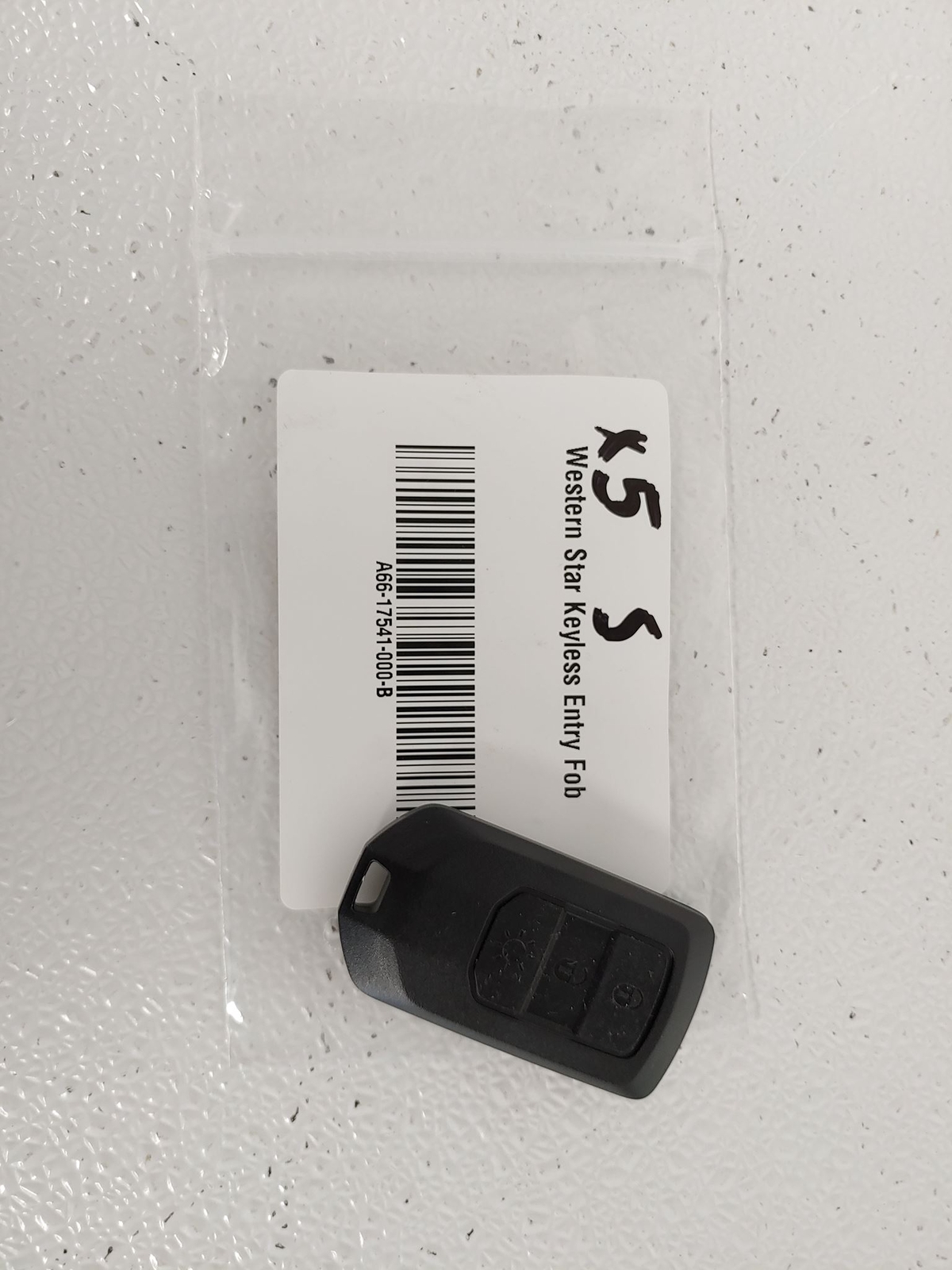 Western Star Keyless Entry Fob P/N A6617541000 eBay