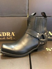 Sendra  Cowboystiefel Westernstiefel  Bikerstiefel Motorradstiefel Blk. 8286