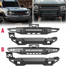 Front Or Rear Bumper For 2021-2026 Ford Bronco Powder-coated Steel Heavy Duty