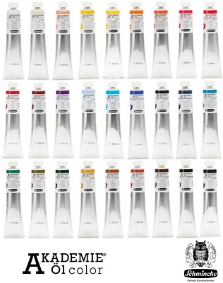 Schmincke AKADEMIE Öl color Künstler Ölfarbe 200 ml Tuben