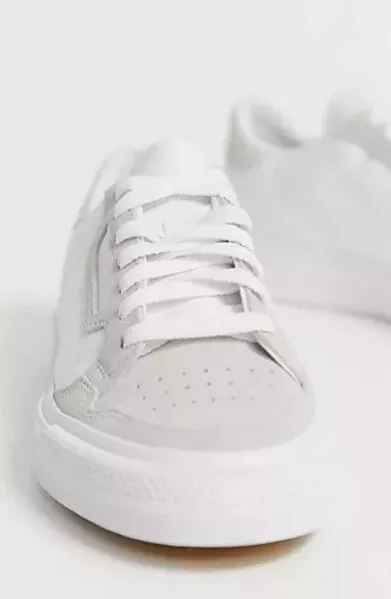 rib boekje Terugroepen adidas Originals Continental 80 Vulc sneaker in white | eBay