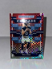 2024 Panini Rookies & Stars Will Levis Crusade Red Plaid Prizm