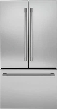 ZWE23NSYSS-MONOGRAM 36" CAB DEPTH FREESTANDING FRENCHDOOR  SS FRIDGE IN BOX