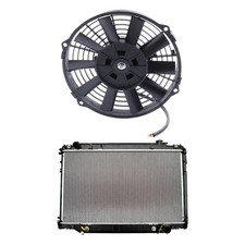 Cooling Fan & Radiator Kit Fit for 1993-1997 Toyota Land Cruiser 4.5L