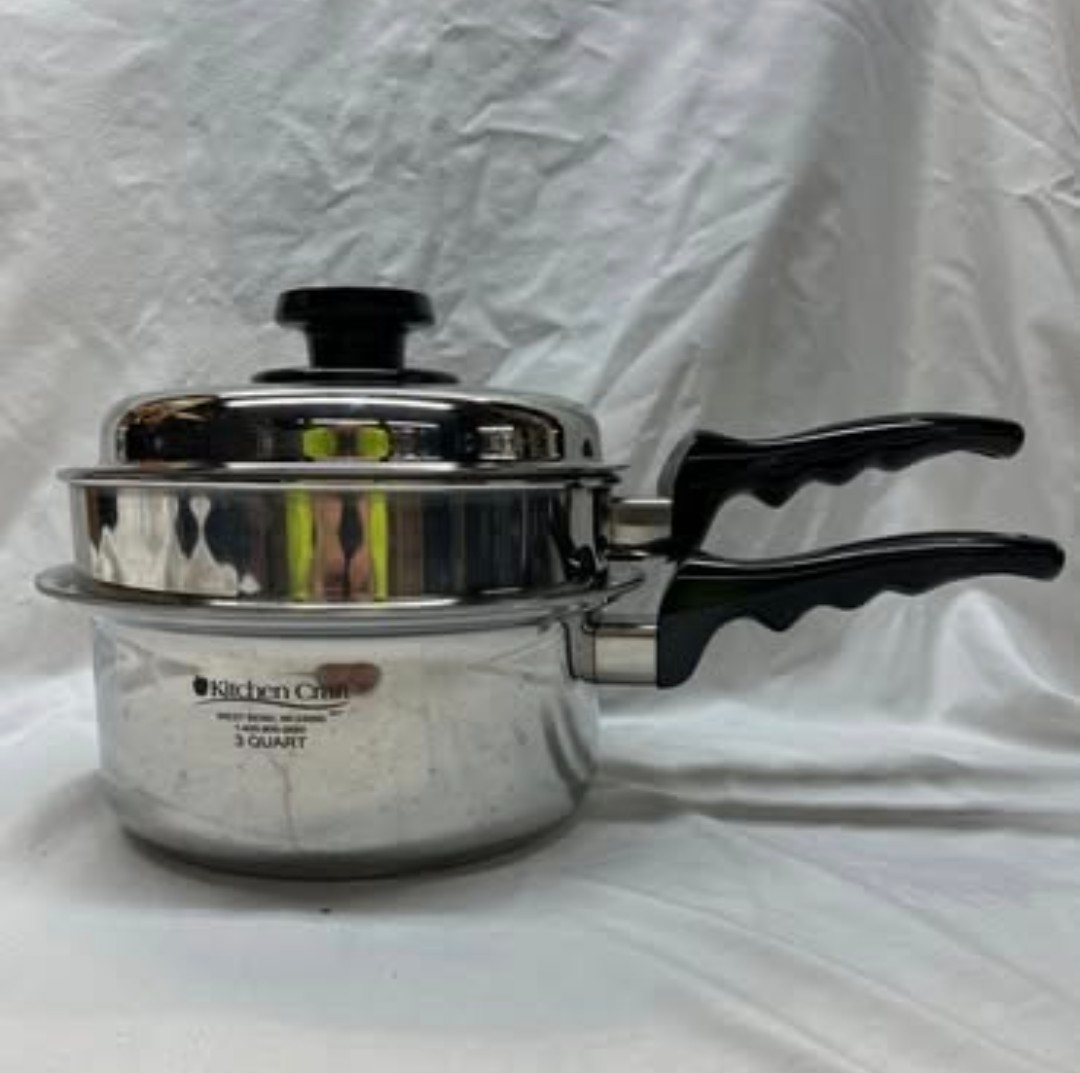 Kitchen Craft Waterless Stainless Steel Cookware West Bend USA 9