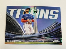 2023 Topps Chrome Baseball Titans #CT-7 - Bo Bichette - Toronto Blue Jays