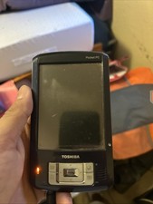 Toshiba Pocket PC E805 Handheld PDA WiFi Bluetooth Touchscreen For Parts Charger