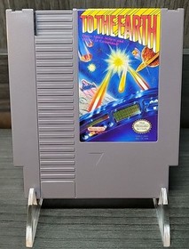 To The Earth (Nintendo NES) CIB w/ Box & Manual