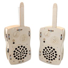 STEM Toys for Age 6-8-13 Crafts Kits Building Your Own Walkie Talkies Beige