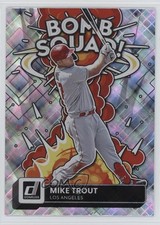 2022 Panini Donruss Bomb Squad Diamond Mike Trout #BS-8 g5i