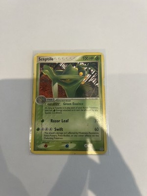 Pokemon Karte Skeptil Holo EX Smaragd 10/106 Non Holo Rare