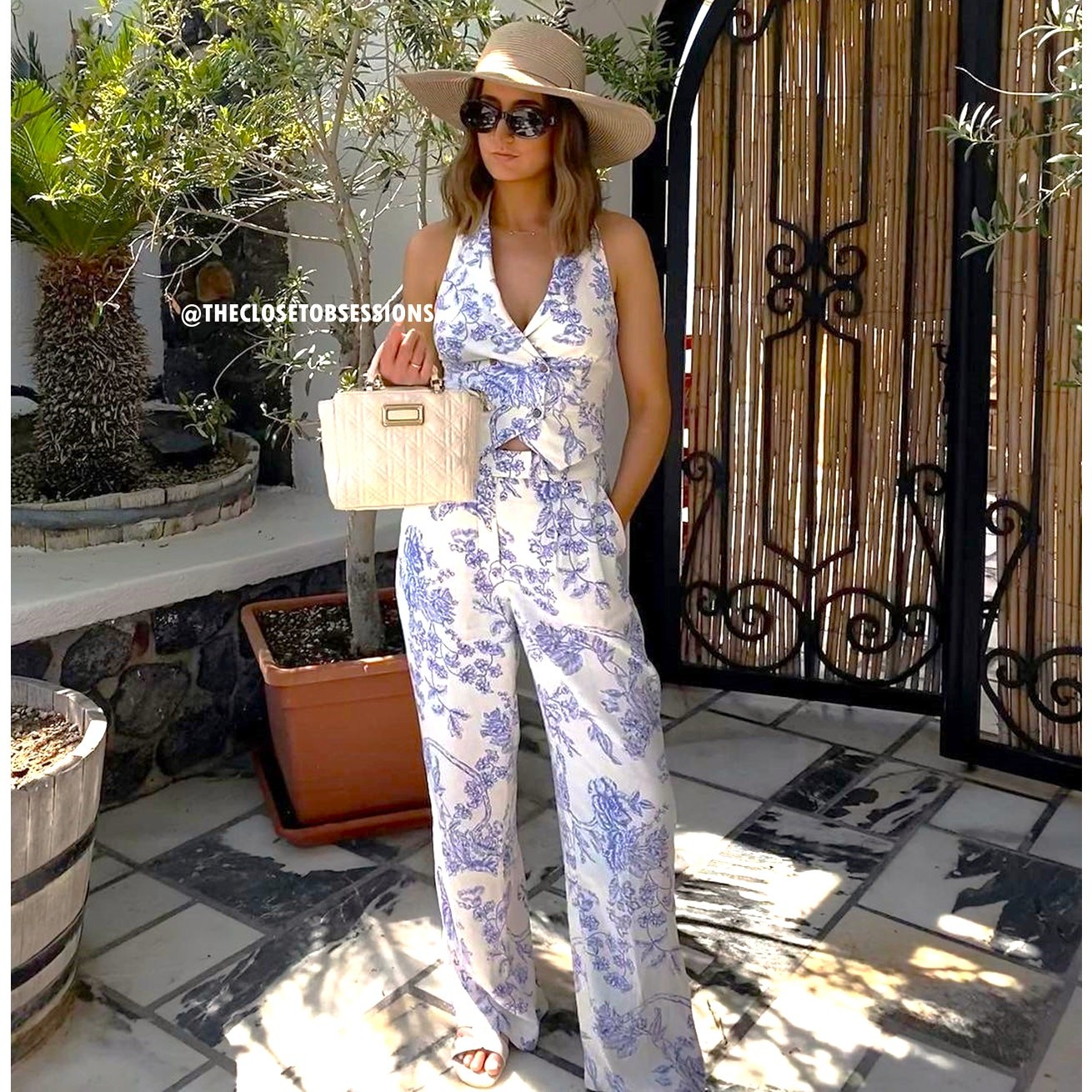 RARE Mango Co-Ord Set – Halter Neck Vest & Wide Leg Pants NWT thumbnail 13