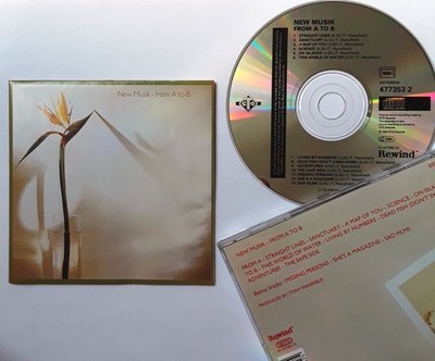 New Musik From A To B NEW MINT CD 1994 GTOSony the buggles human league ultravox