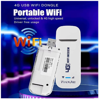 TIANJIE 150Mbps 4G WIFI Router USB Wireless Modem CAT4 Qualcomm Chipset