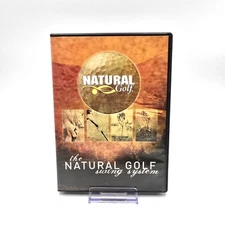 The Natural Golf Swing System: Learn the Four Fundamentals (DVD, 2002) Tested!