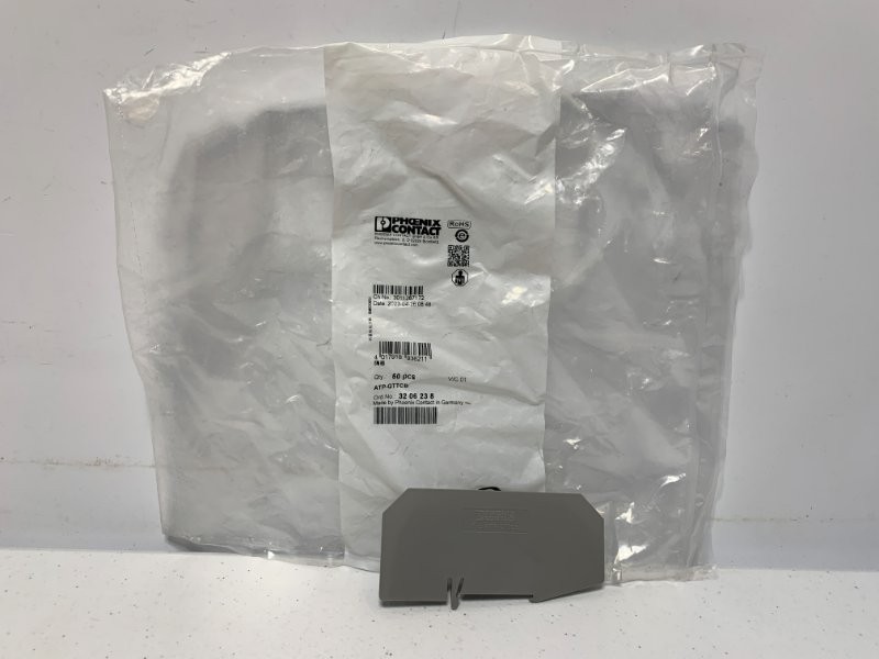 Phoenix Contact 3206238 Partition Plate Gray 102mm x 2mm x 54mm (lot of 12)