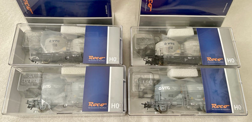 Roco H0 67100 2 tlg 2x Sets Silowagen VTG  Neu | Condition: Neu