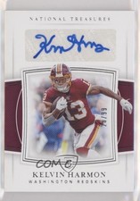 2019 Panini National Treasures Rookie Signatures 28/99 Kelvin Harmon Auto 0l1