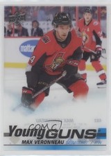 2019-20 Upper Deck Clear Cut Young Guns Max Veronneau #482 t3w