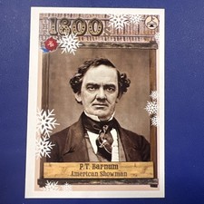 2024 Historic Autograph Co The 1800's P.T. Barnum Christmas Snowflake 34 #06 /64