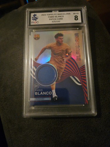 Topps Chrome Fabio Blanco RC Rookie Barcelona Patch