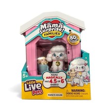 NIB Sealed Little Live Pets Dog House Poodle Play set Mama Surprise Families