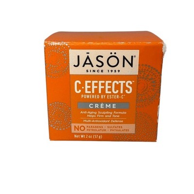 JASON C-Effects Vitamin C Creme Ester-C Cream Anti-Aging Sculpt 2 oz, New in Box
