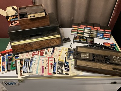 Intellivision Console with voice module and 36 games Donkey Kong & Manuals