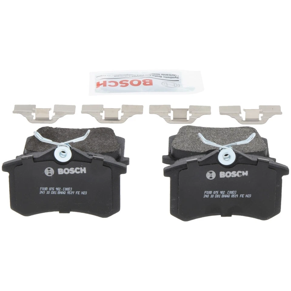 Juego de pastillas de freno traseras BP340 Bosch de 2 ruedas para VW Sedán Volkswagen Beetle Jetta Foto 4 de 4