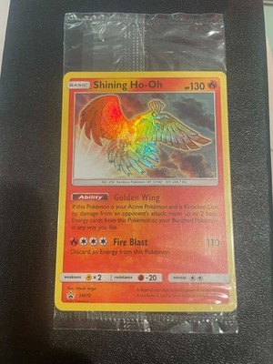 SEALED Pokémon TCG Shining Ho-Oh SM70 Promo Holo Basic Card SM Promo 2017