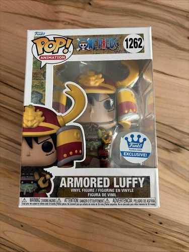 Funko Web Shop Exclusive POP! One Piece Armored Luffy #1262 VAULTED w/Protector