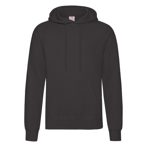 Fruit Of The Loom Unisex Adults Classic Hooded Sweatshirt (RW7512) - Picture 1 of 48