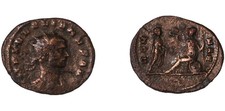Roman Empire Coin Aurelian Antoninianus 272 A.D.