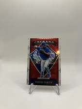 2022 Panini Chronicles - Crusade Marcus Semien #24 Ruby Wave Prizm /199