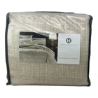 Hotel Collection Gilded Stripe 3 Piece FULL / QUEEN Duvet Cover Set BRAND NEW